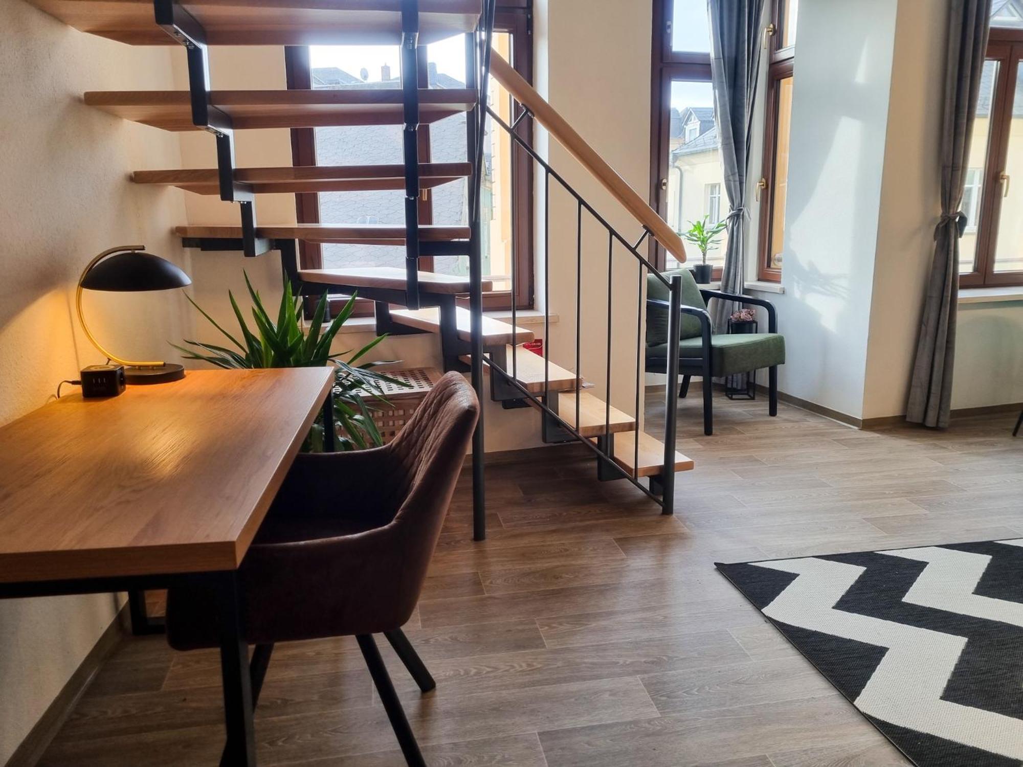 Maremar - Design Maisonette Altstadt - 4 Pers - 57Qm - Luxus Boxspringbett - Kueche - Arbeitsplatz - Privater Parkplatz Грайц Экстерьер фото